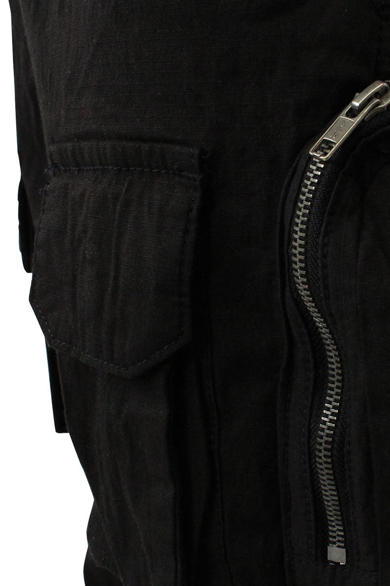 Front Pull Zip Cargo Shape Overall