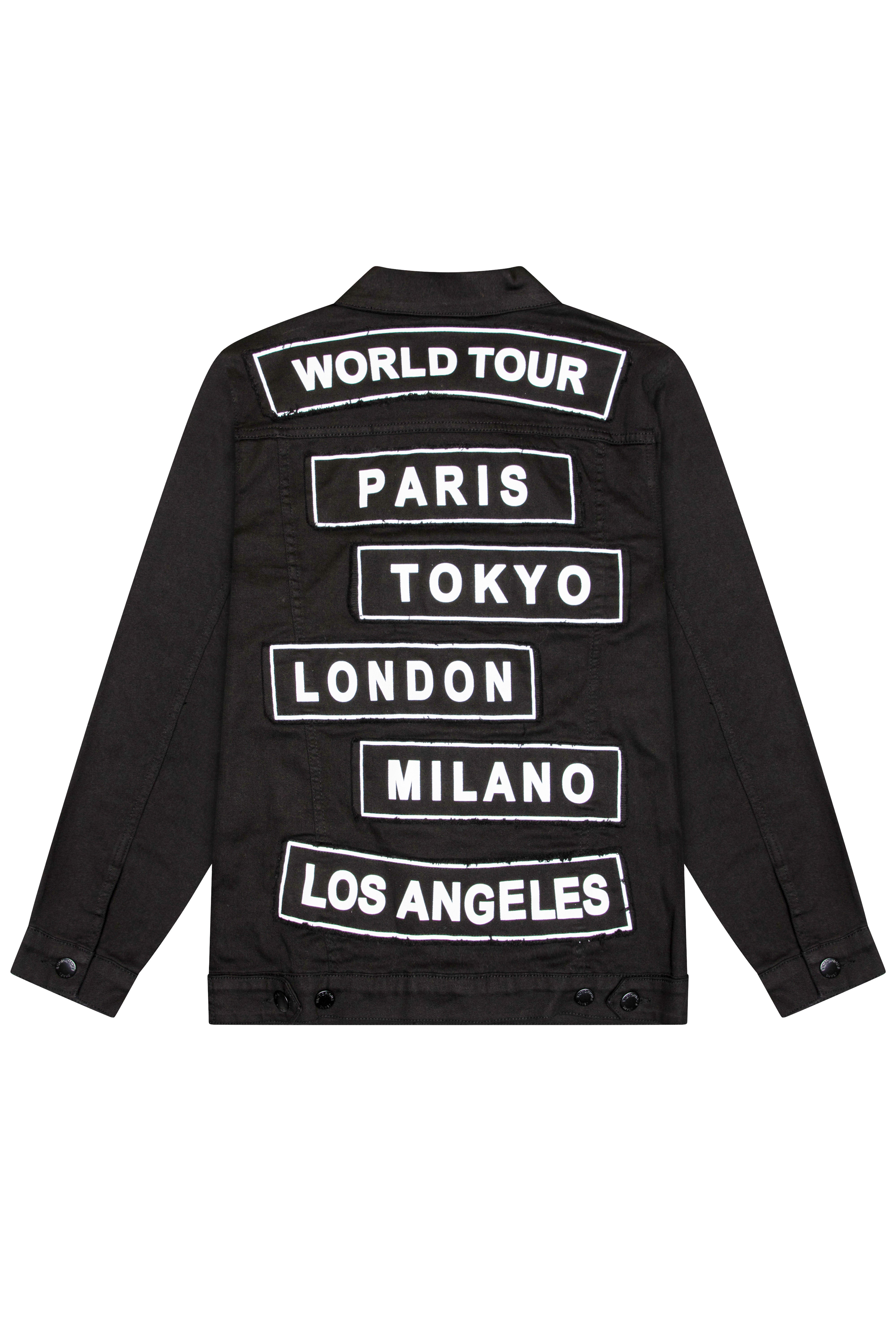 Men's World Tour Colored Denim Jacket | VICTORIOUS – VICTORIOUSUSA