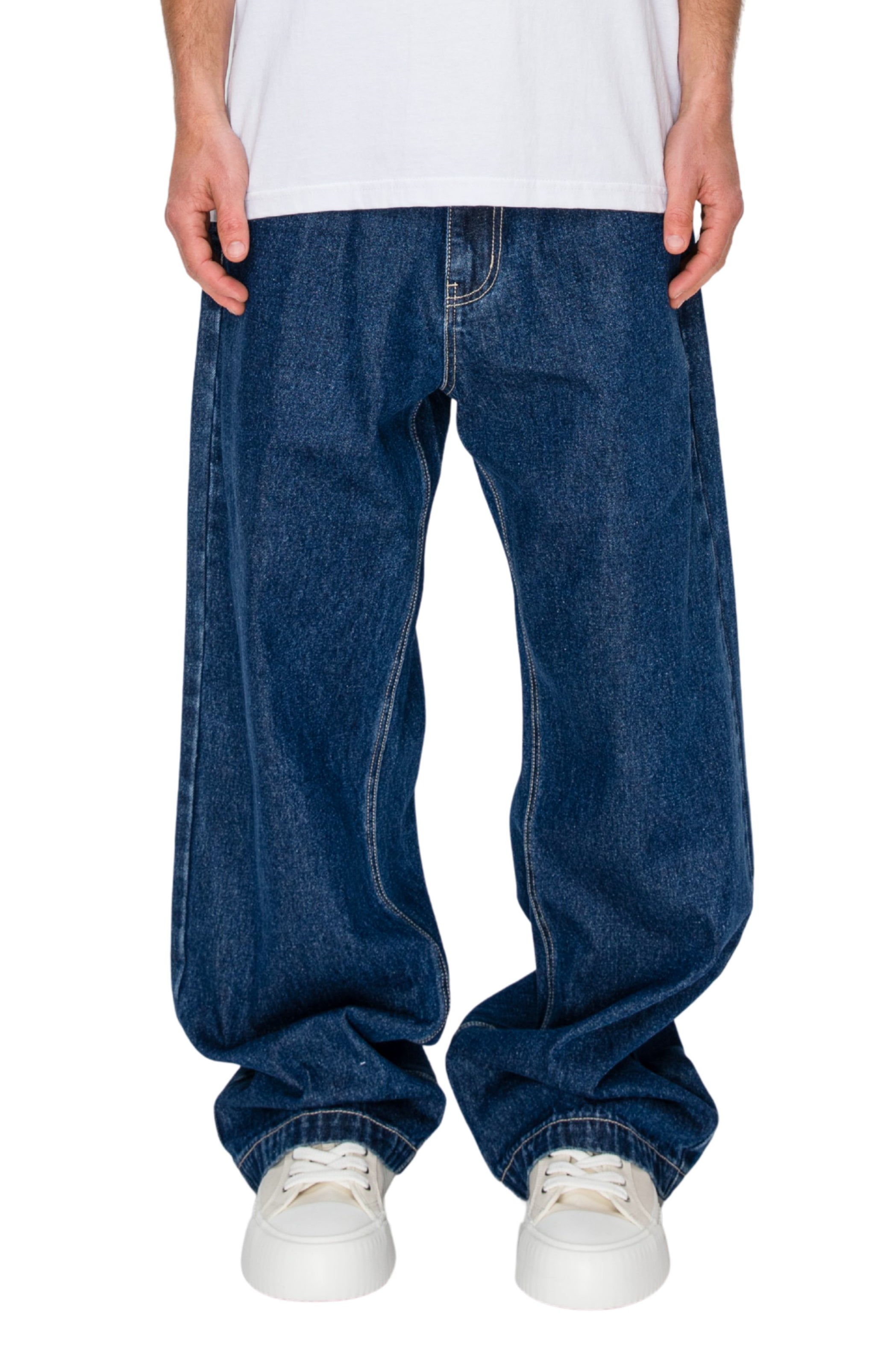 Men's TYPHONE Ultra Baggy Y2K Denim Jeans | VICTORIOUS – VICTORIOUSUSA