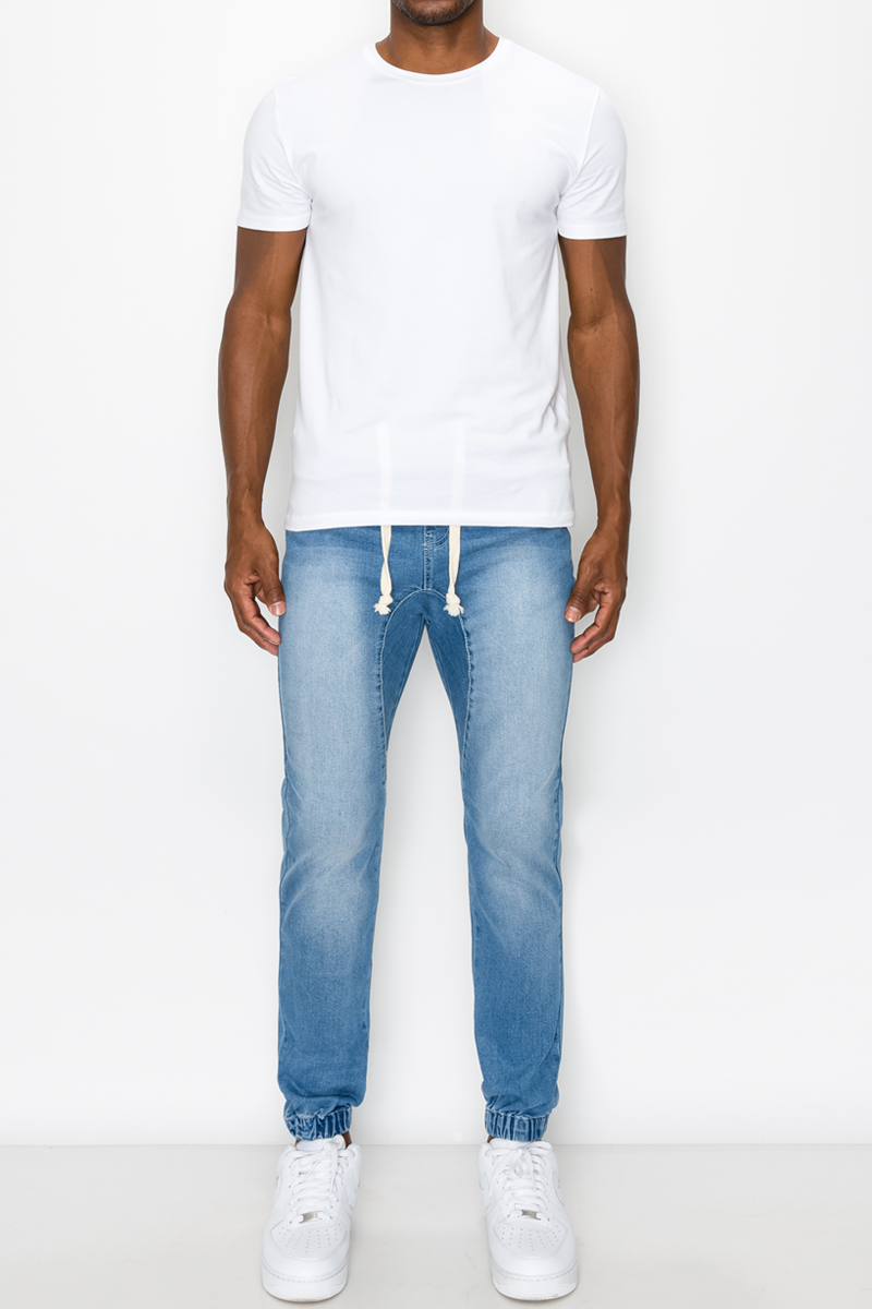 Men's Essential Denim Jogger | VICTORIOUS – VICTORIOUSUSA