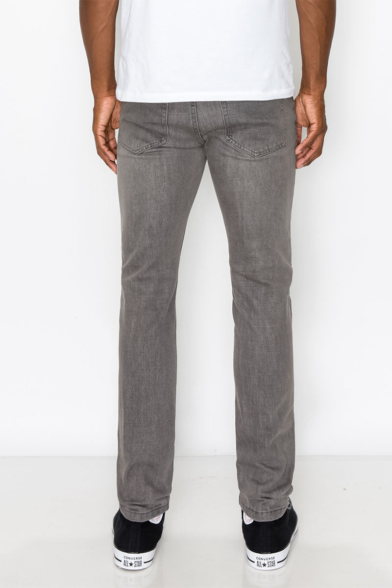 Essential Denim Skinny Jeans - Ash Grey