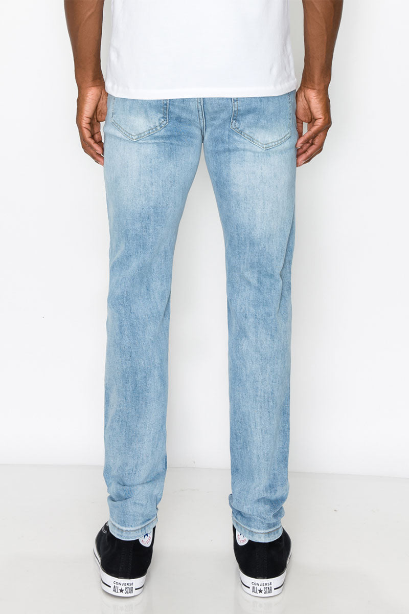 Essential Denim Skinny Jeans - Blue Sky