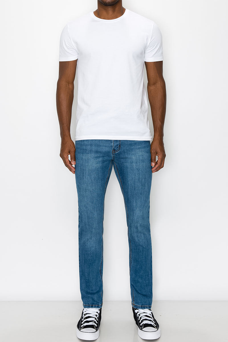 Essential Denim Skinny Jeans - Indigo Blue