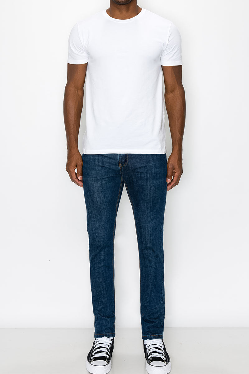 Essential Denim Skinny Jeans - Midnight Blue