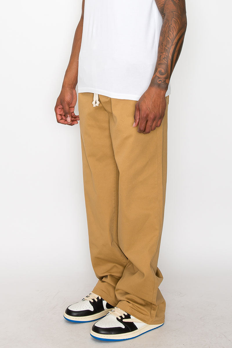 Baggy Fit Open Bottom Jogger Pants