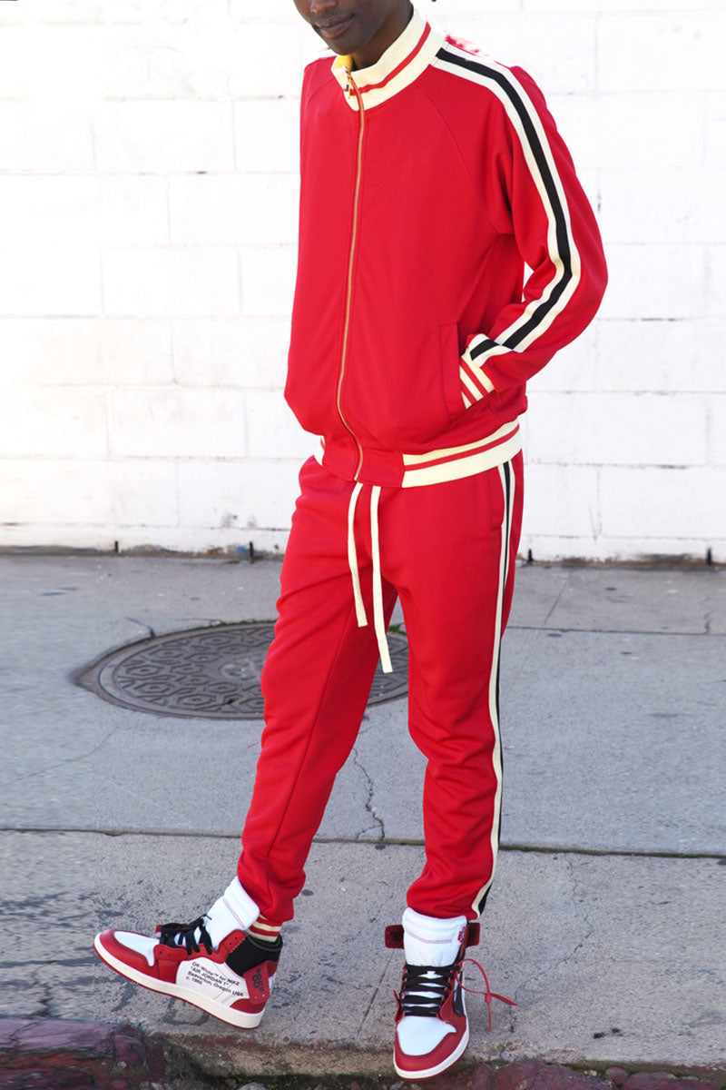 Side Stripe Track Suit