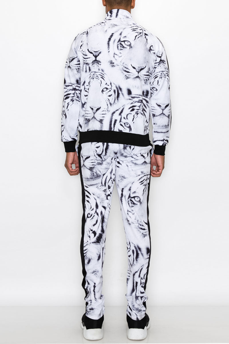 WHITE TIGER TRACK SUITS