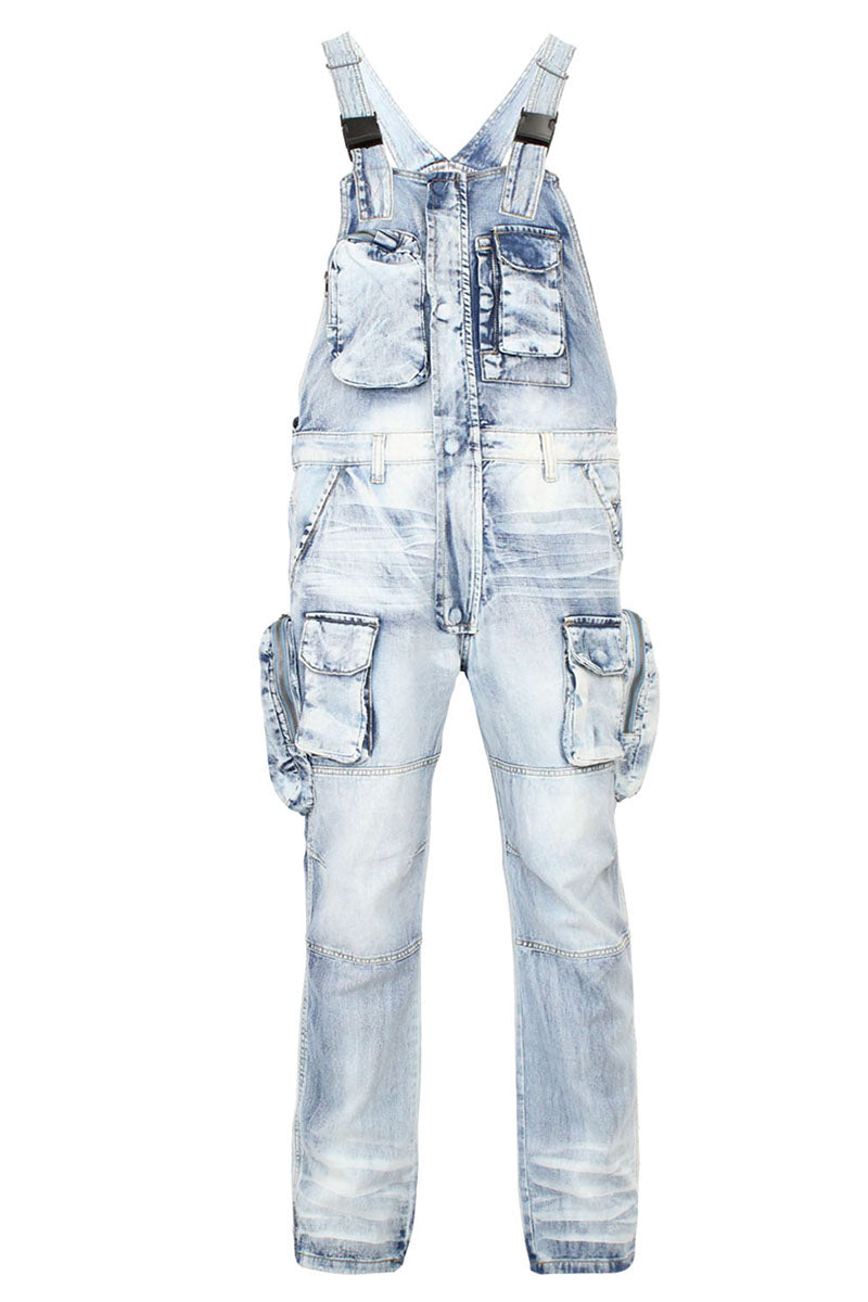 FRONT PULL ZIP CARGO SHAPE OVERALL