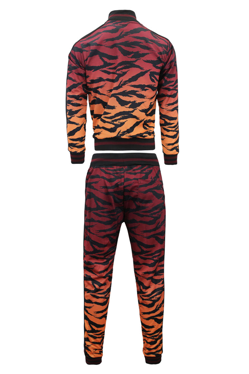 Women's tiger camo track suits