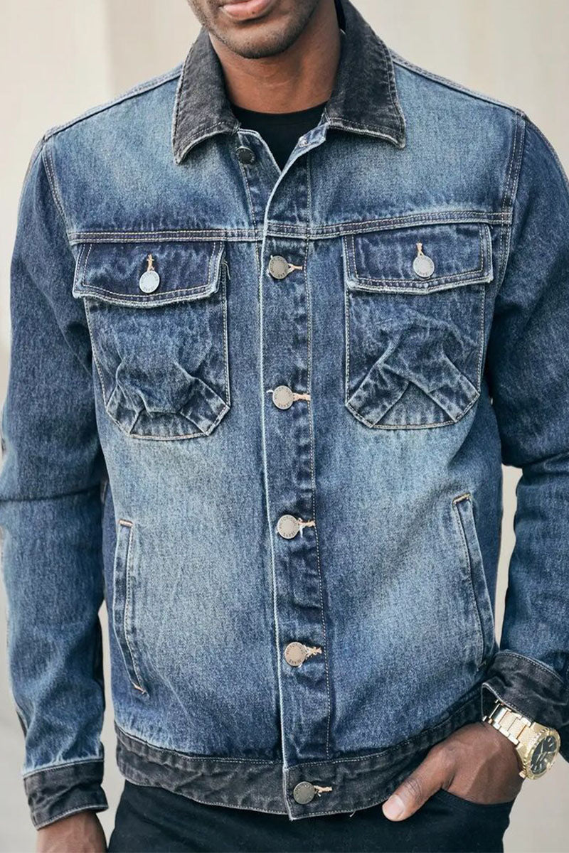 Two Tone Denim Jacket