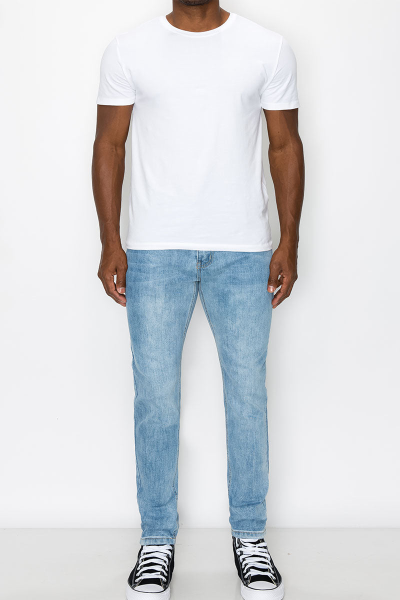 Essential Denim Skinny Jeans - Blue Sky