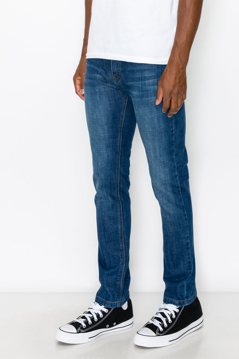 Essential Denim Skinny Jeans - Classic Blue