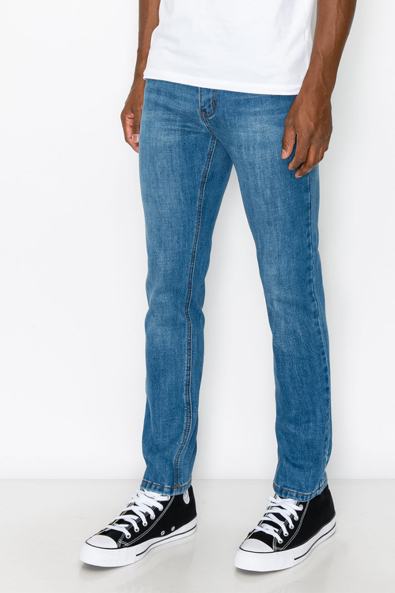 Essential Denim Skinny Jeans - Indigo Blue