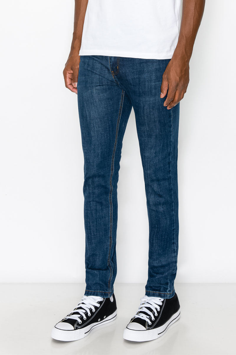 Essential Denim Skinny Jeans - Midnight Blue