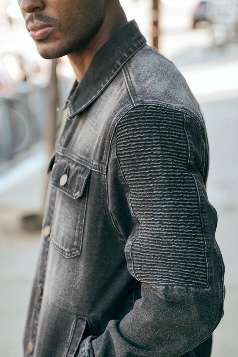 Biker Denim Jacket