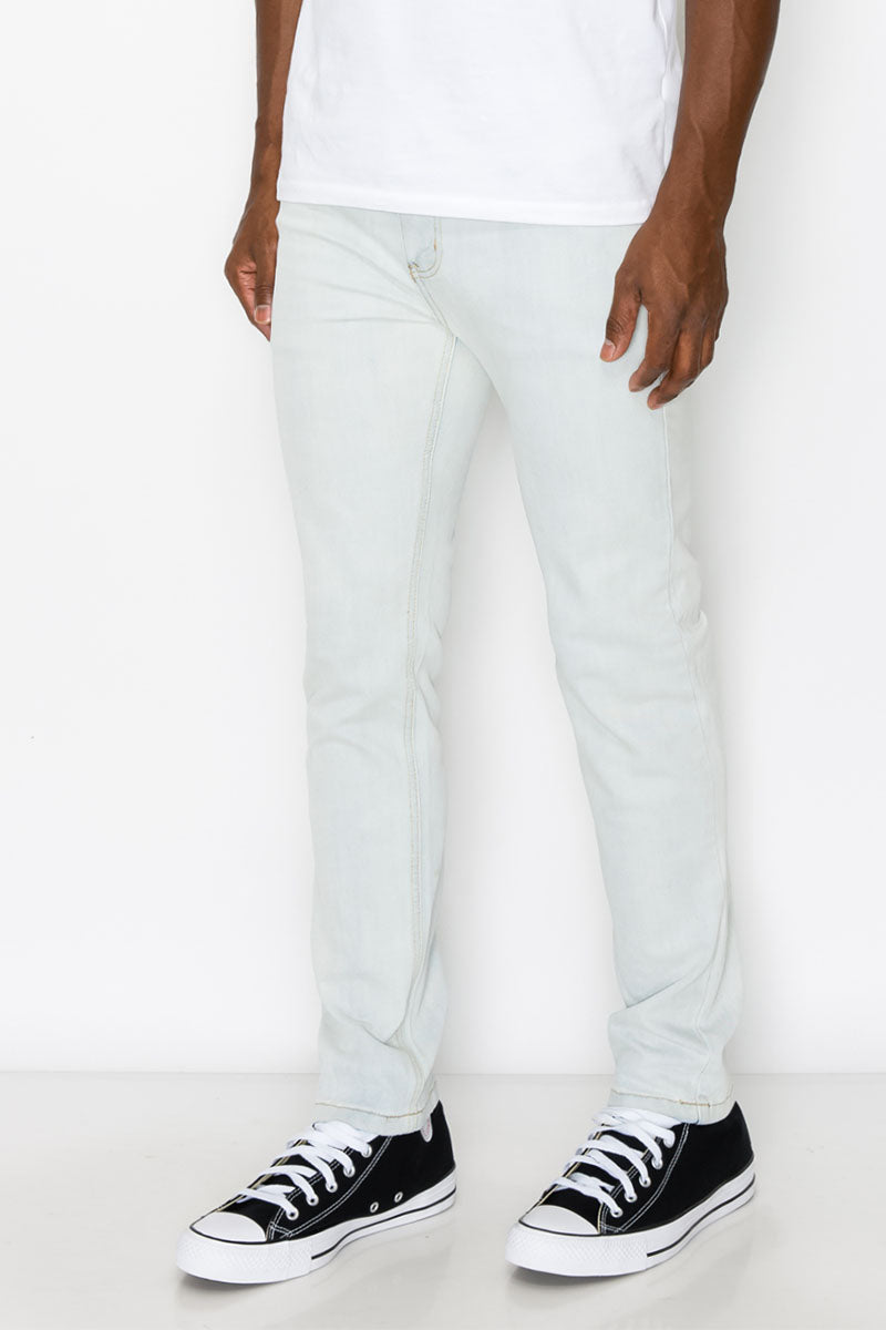 Essential Denim Skinny Jeans - Bleach Blue