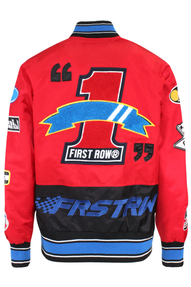 Racing varsity jacket