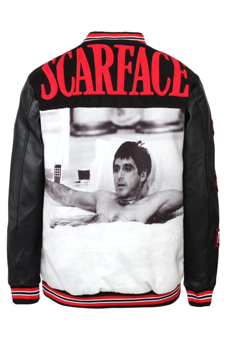 SCARFACE WOOL VARSITY JACKET