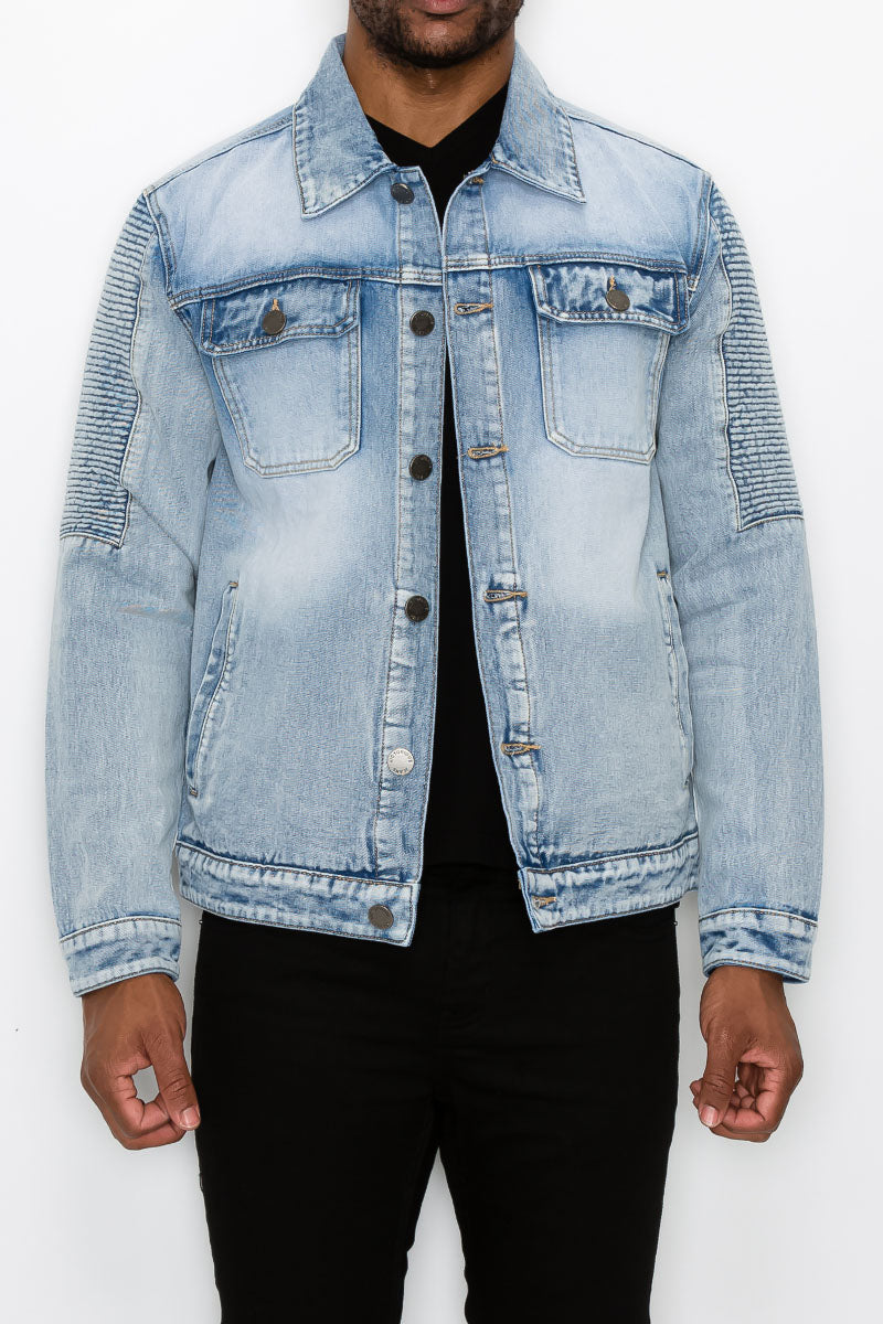 Biker Denim Jacket