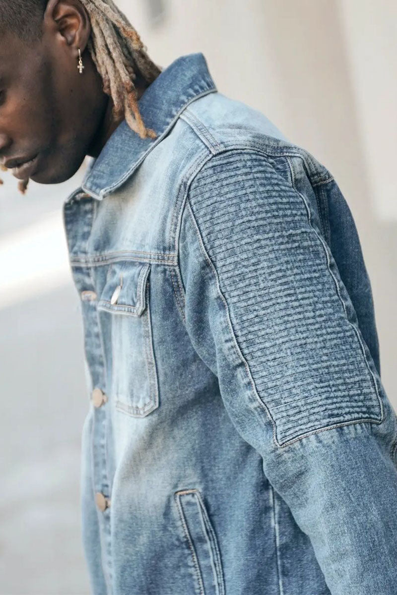 Biker Denim Jacket