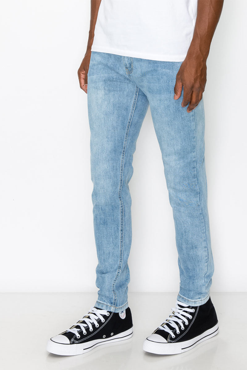 Essential Denim Skinny Jeans - Blue Sky