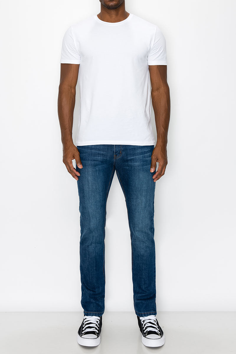 Essential Denim Skinny Jeans - Classic Blue