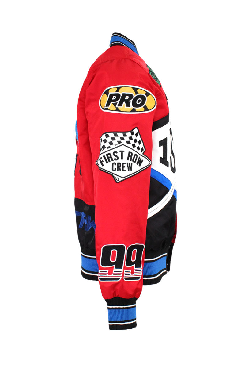 Racing varsity jacket