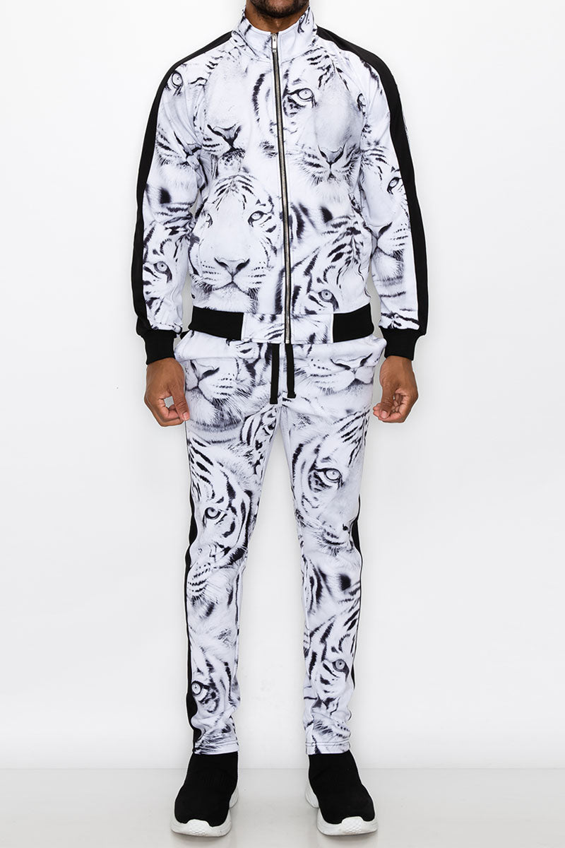 White Tiger Track suit – VICTORIOUSUSA