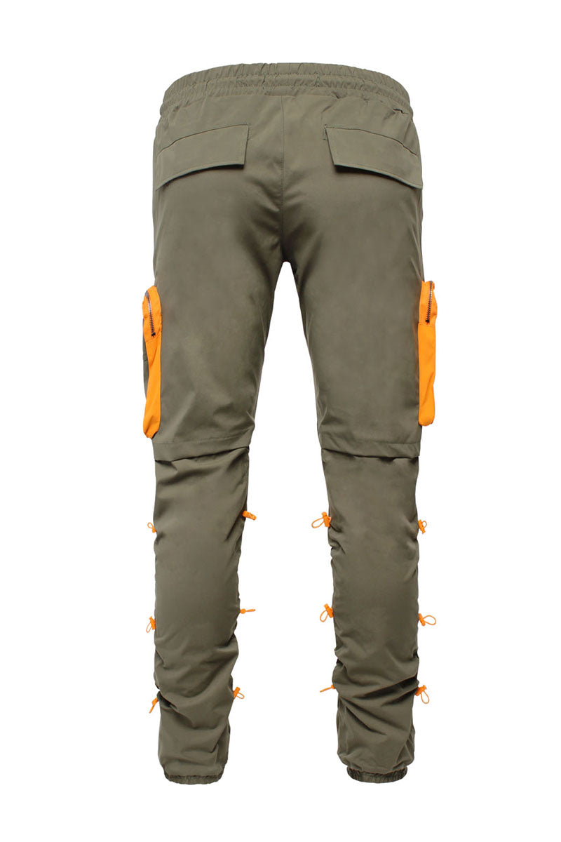 NYLON BUNGEE UTILITY PANTS