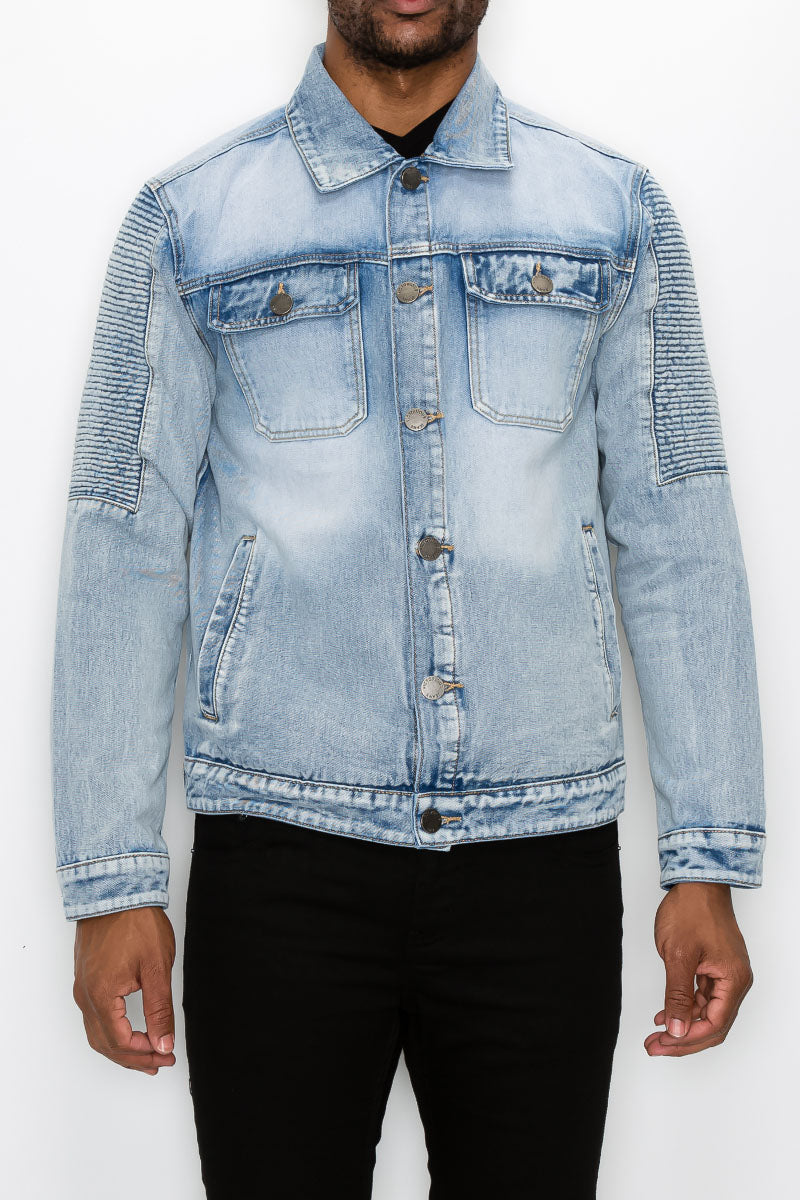 Biker Denim Jacket