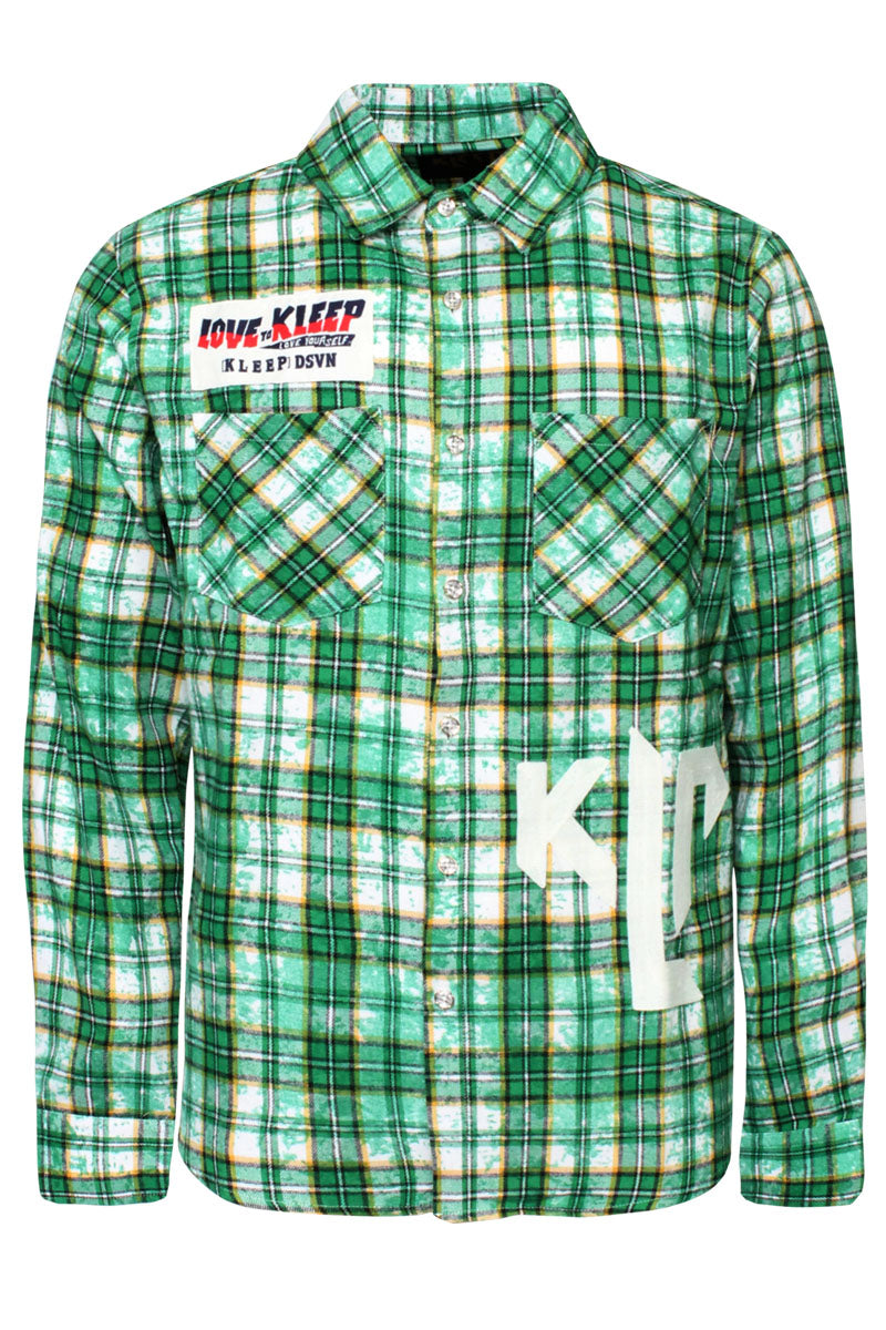 Premium Bleached Flannel Shirt