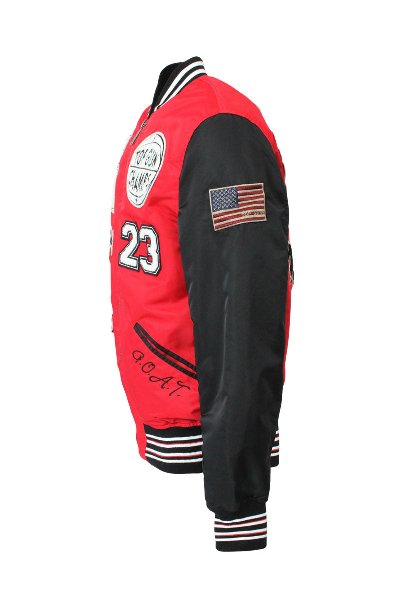 TOP GUN "FLYING LEGEND" NYLON JACKET