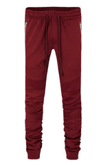 Bungee Track Pants - Burgundy