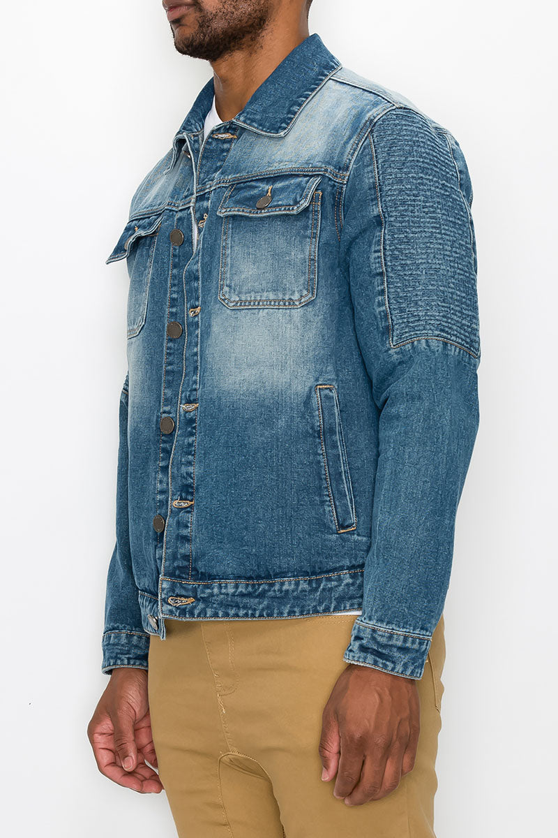 Biker Denim Jacket