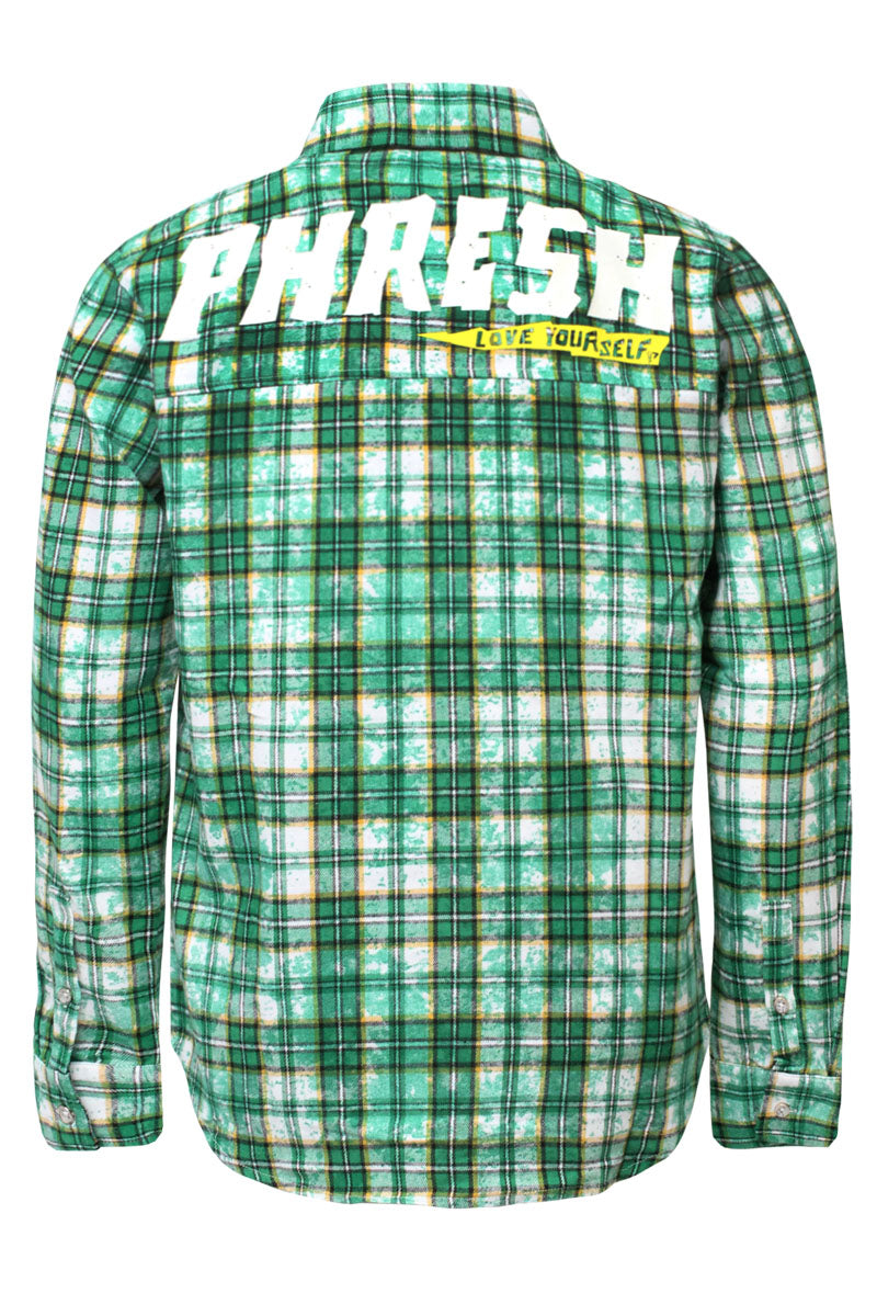 Premium Bleached Flannel Shirt