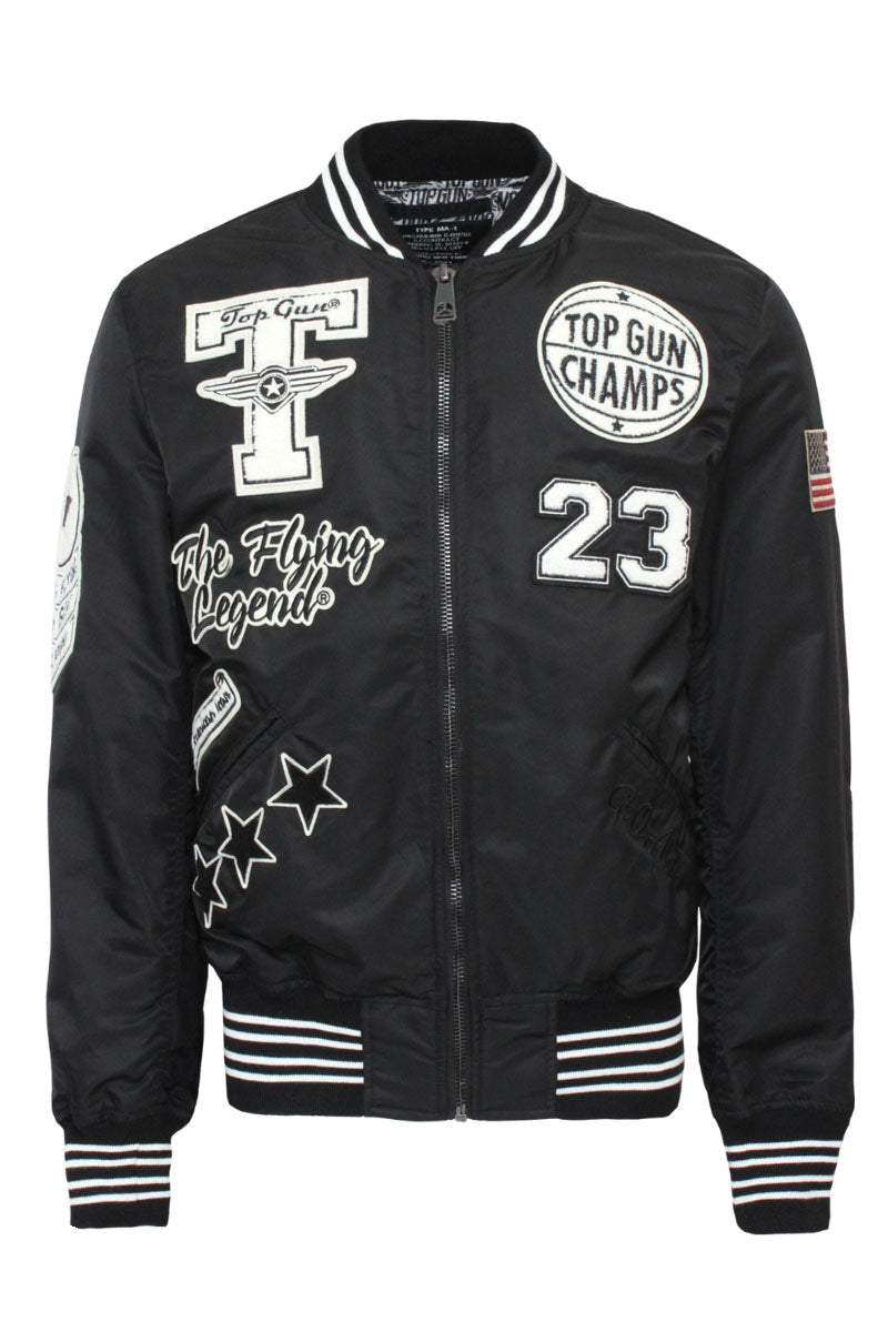 TOP GUN "FLYING LEGEND" NYLON JACKET
