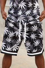Air Mesh Leaf Basketball Shorts