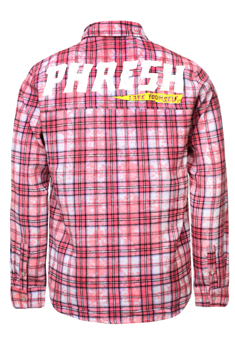 Premium Bleached Flannel Shirt