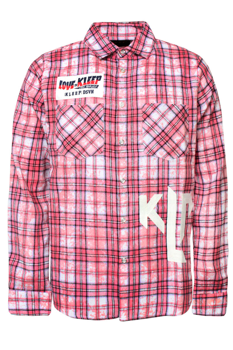 Premium Bleached Flannel Shirt