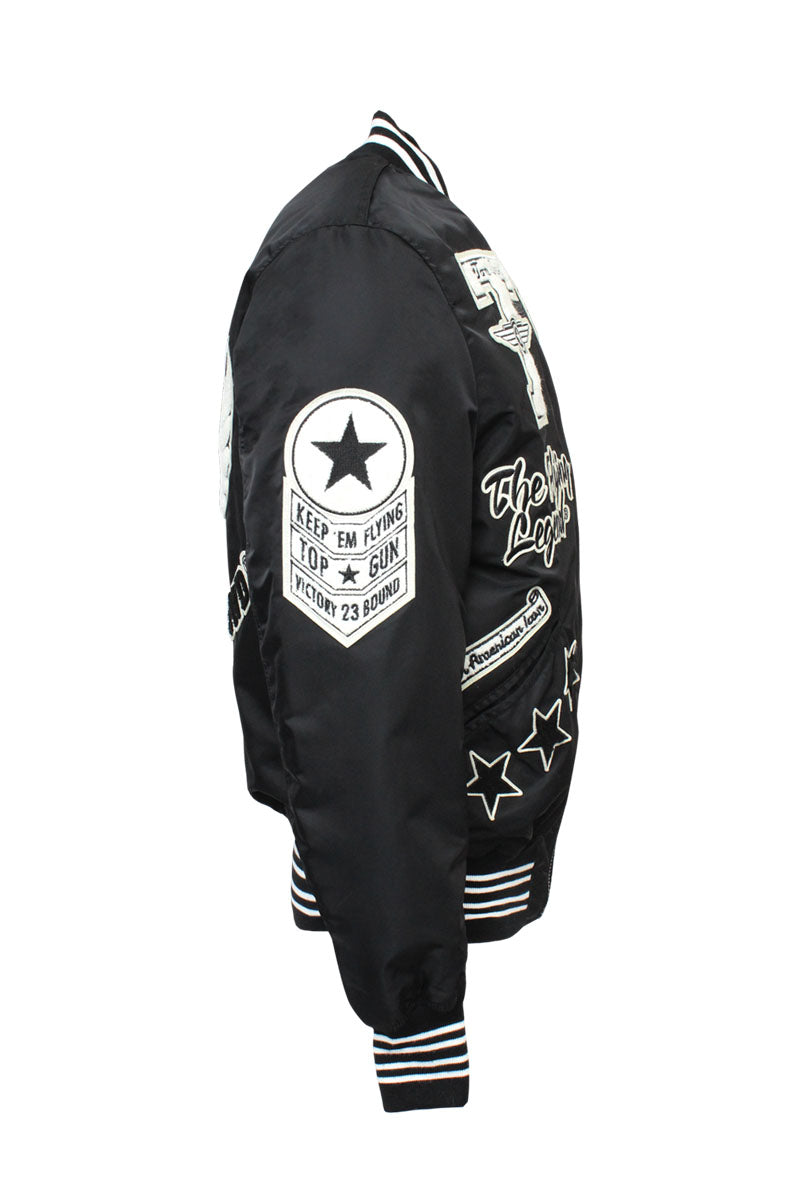 TOP GUN "FLYING LEGEND" NYLON JACKET
