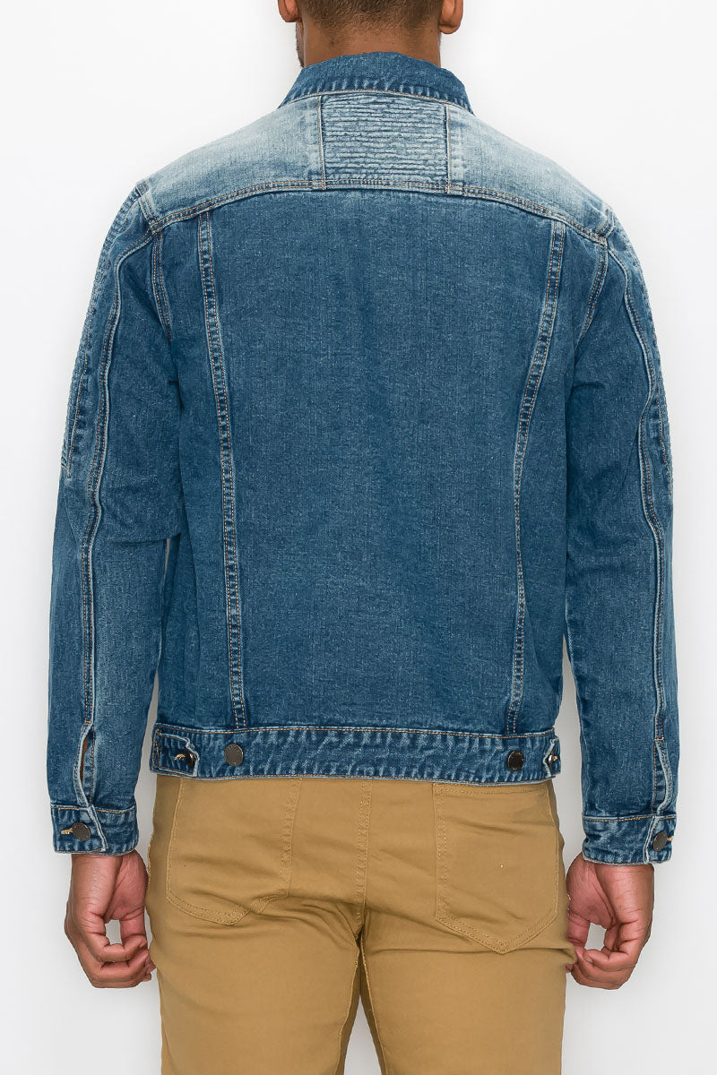 Biker Denim Jacket