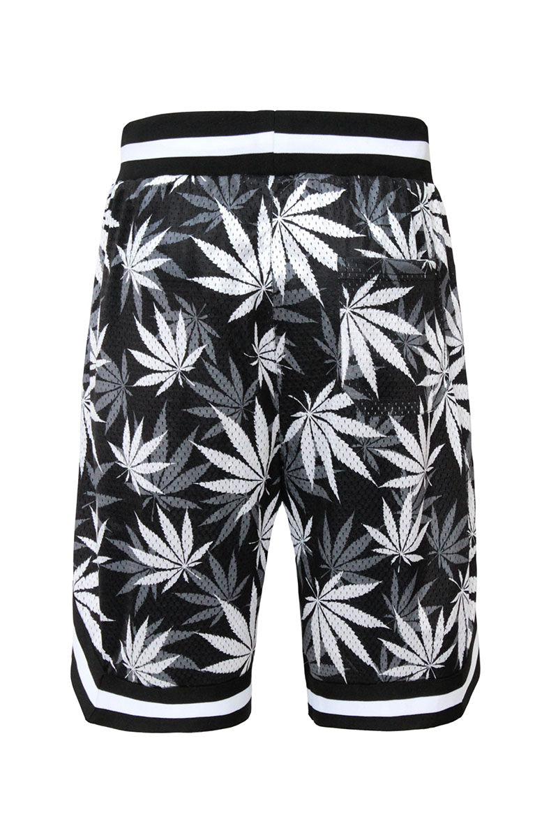 Air Mesh Leaf Basketball Shorts