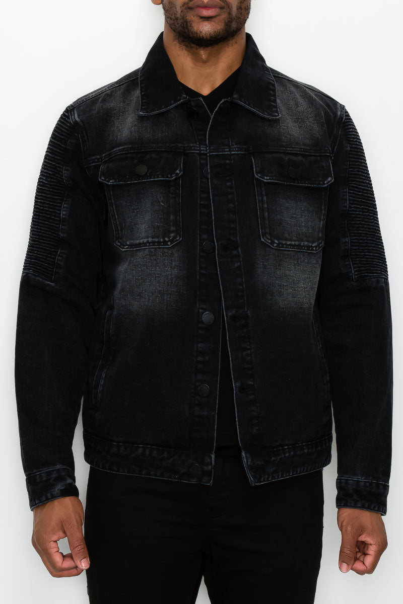 Biker Denim Jacket