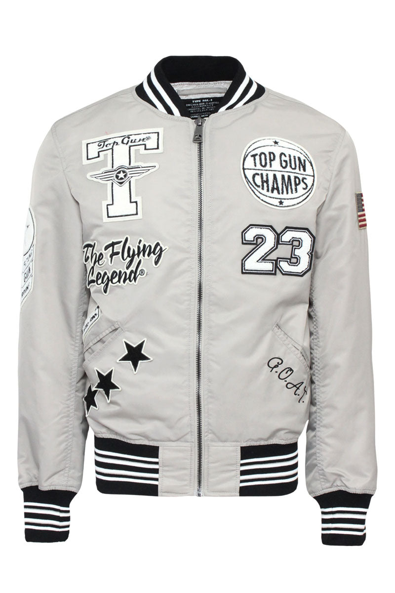 TOP GUN "FLYING LEGEND" NYLON JACKET