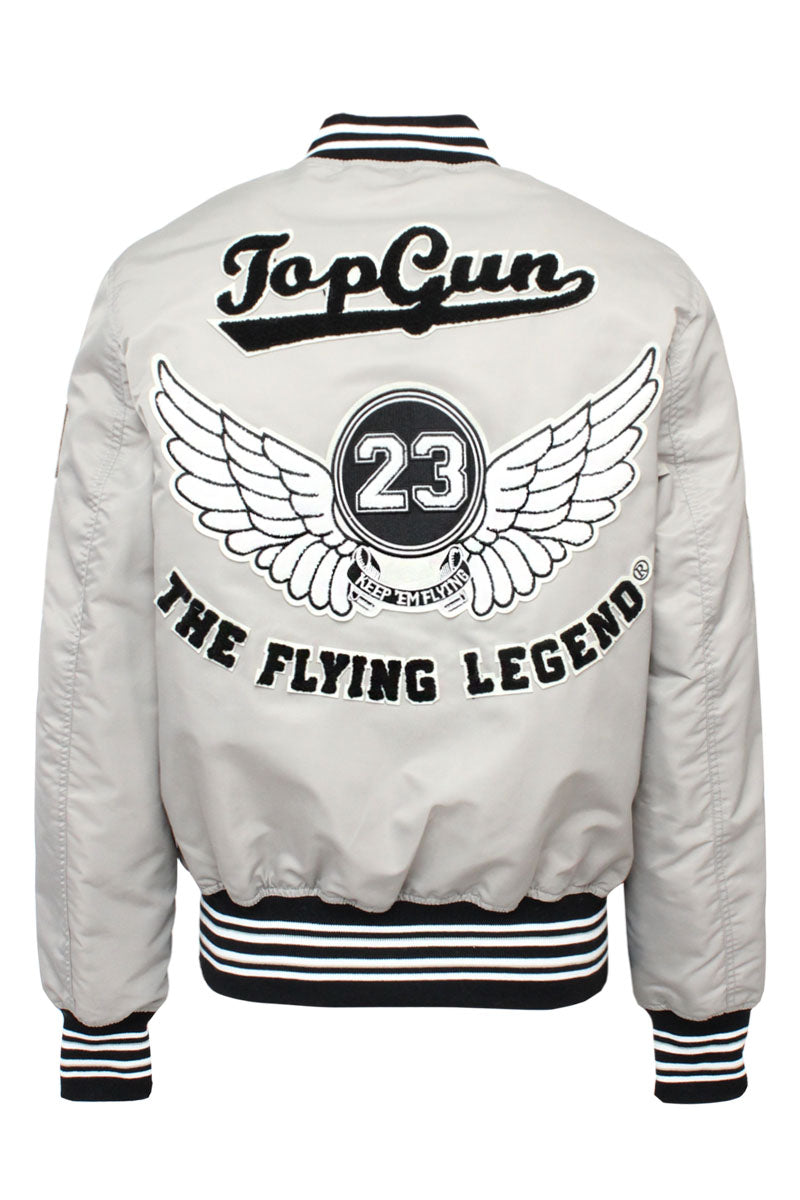 Top Gun Men's The Flying Legend Varsity Jacket