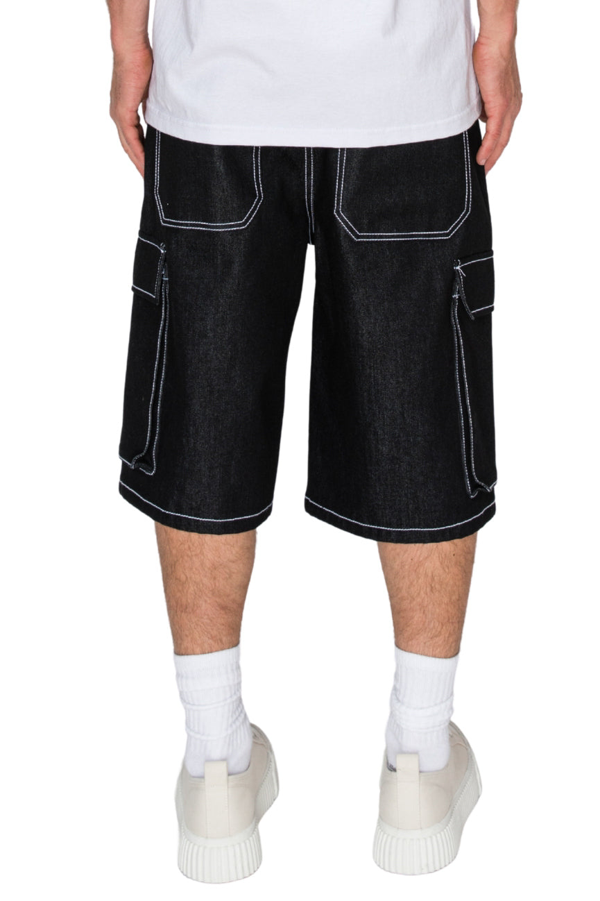 Men's RECON Baggy Cargo Denim Shorts | VICTORIOUS – VICTORIOUSUSA