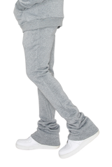 Flare Stacked Fleece Pants