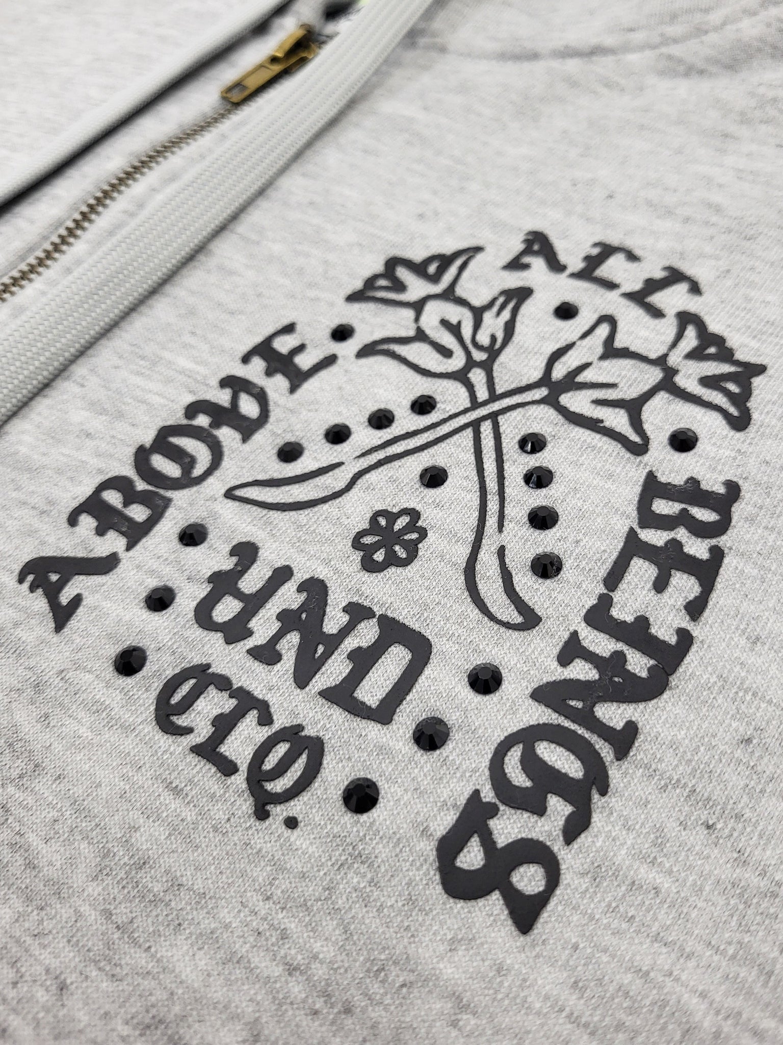 Above All Zip-down Hoody