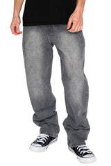 ATLAS Essential Baggy Denim Jeans - Stone Black