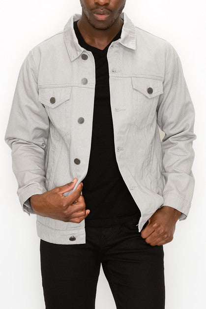 Essential Colored Denim Jacket